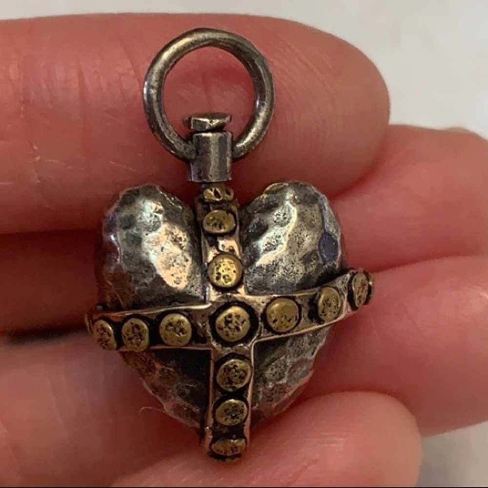 Waxing Poetic Protect My Heart Swivel Pendant